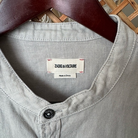 Zadig & Voltaire Gray Men's Shirt - Picture 2 of 16